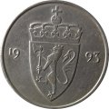 Норвегия 50 эре 1993 год