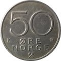 Норвегия 50 эре 1993 год