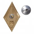 Знак отличия (ромб) «За окончание образовательных организаций ВО ФСИН» с отличием (винт)