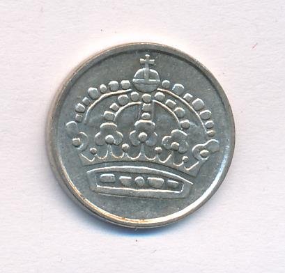 Швеция 25 эре 1957 год