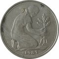 ФРГ 50 пфеннигов 1981 год (F)