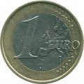 Латвия 1 евро 2014 год - Аллегорический образ Латвии
