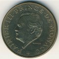 Монако 10 франков 1974 год