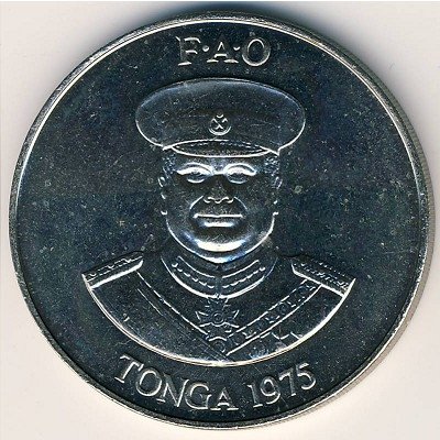 Тонга 1 паанга 1975 год