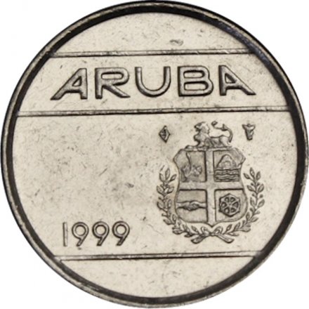 Аруба 5 центов 1999 год