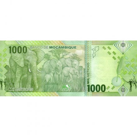 Мозамбик 1000 метикал 2024 год - Самора Мойзеш Машел UNC