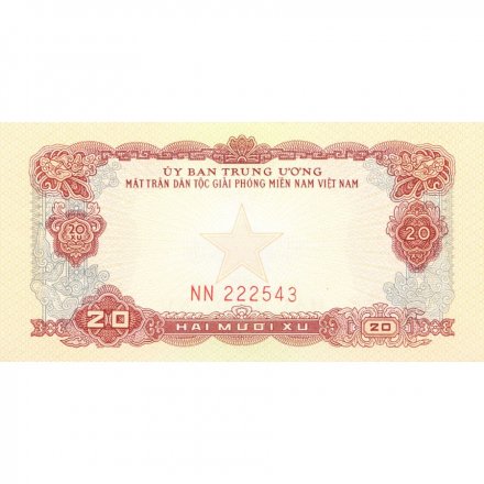 Вьетнам (Южный) 20 су 1963 год - UNC
