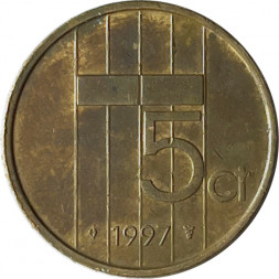 Нидерланды 5 центов 1997 год