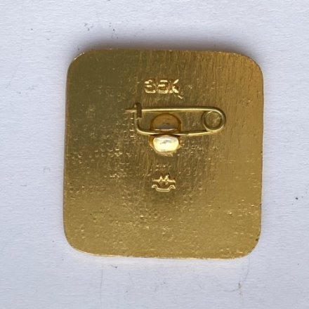 Значок. Олимпийский мишка. Москва 80. Гимнастика