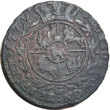 Польша 3 гроша 1770 год
