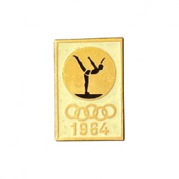 Значок Олимпиада 1964. Токио. Гимнастика
