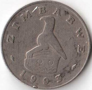 Зимбабве 1 доллар 1993 год