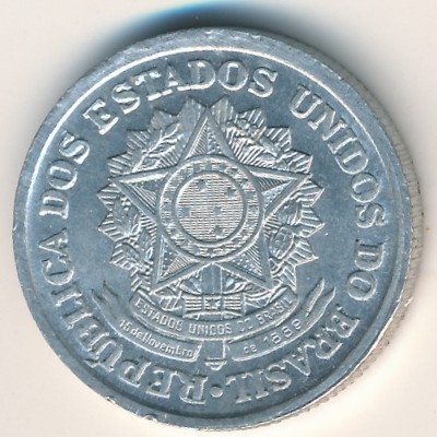 Бразилия 2 крузейро 1961 год