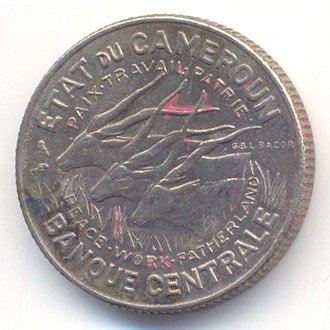 Камерун 100 франков 1967 год