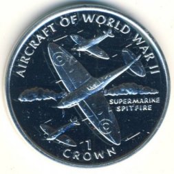 Остров Мэн 1 крона 1995 год