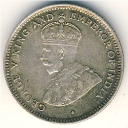 Британский Гондурас 10 центов 1919 год