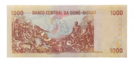 Гвинея-Бисау 1000 песо 1993 год - UNC