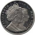 Остров Мэн 1 крона 2012 год - Кошки Мэнкс (Медь-Никель)