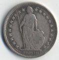 Швейцария 1/2 франка 1914 год