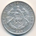 Гватемала 1/4 кетсаля 1946 год