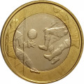 Финляндия 5 евро 2016 год - Спорт - Футбол