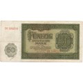 ГДР 50 марок 1948 год - VF