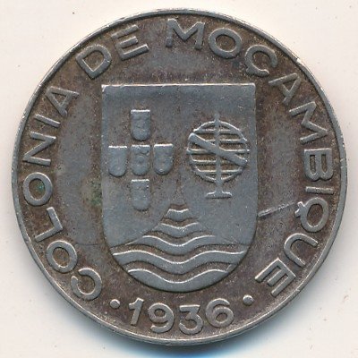 Мозамбик 1 эскудо 1936 год