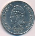 Французская Полинезия 50 франков 1975 год