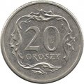 Польша 20 грошей 2009 год