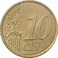 Австрия 10 евроцентов 2011 год