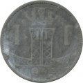 Бельгия 1 франк 1943 год BELGIQUE - BELGIE - F