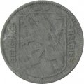 Бельгия 1 франк 1943 год BELGIQUE - BELGIE - F