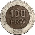 Руанда 100 франков 2007 год