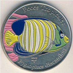 Куба 1 песо 2005 год - Королевский ангел