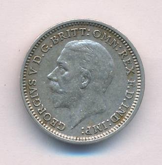 Великобритания 3 пенса 1930 год