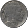 США 5 центов 1930 год - Buffalo Nickel (Без отметки МД)