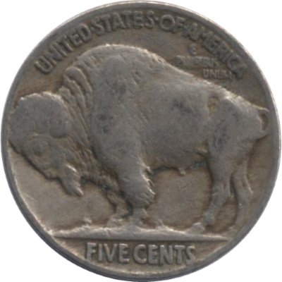 США 5 центов 1930 год - Buffalo Nickel (Без отметки МД)