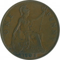 Великобритания 1 пенни 1928 год
