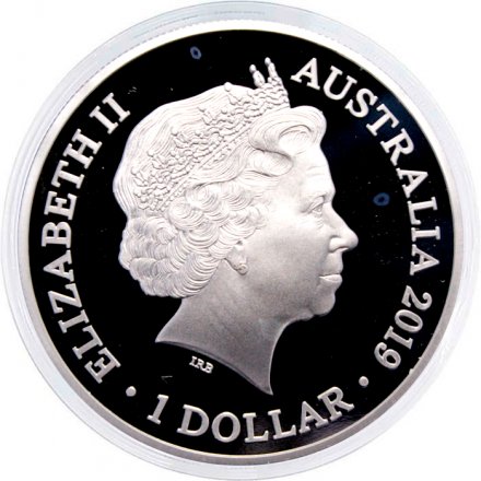 Австралия 1 доллар 2019 год - Дельфин