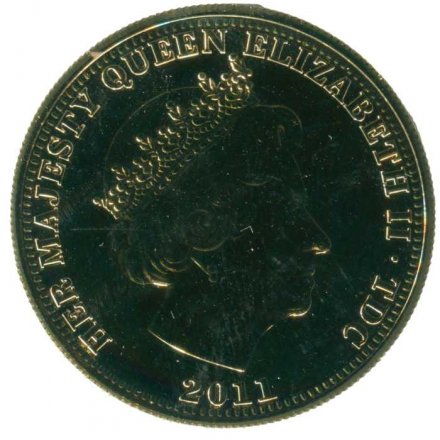 Тристан-да-Кунья 1 крона 2011 год - Сегодняшние герои - в океане