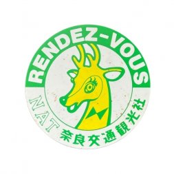Значок Япония. NAT. Rendez - vous. Туризм. Нара. Олень