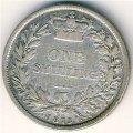 Великобритания 1 шиллинг 1873 год