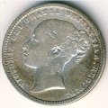Великобритания 1 шиллинг 1873 год