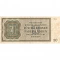Чехословакия (Протекторат Богемия и Моравия) 50 крон 1944 год - F-VF