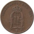 Швеция 2 эре 1882 год - Король Оскар II
