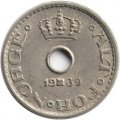 Норвегия 10 эре 1939 год - Король Хокон VII