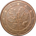 Германия 5 евроцентов 2002 год (F)