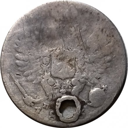 10 копеек 1816 год СПБ ПС Александр I (1801—1825) - отверстие - F