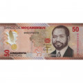 Мозамбик 50 метикал 2024 год - Самора Мойзеш Машел UNC