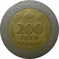 Западная Африка 200 франков 2005 год